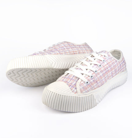 Tenis Gracia Blanco con rosa