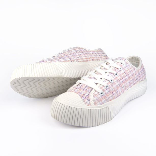 Tenis Gracia Blanco con rosa
