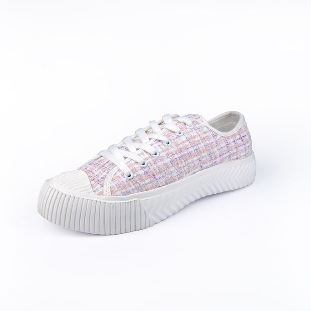 Tenis Gracia Blanco con rosa