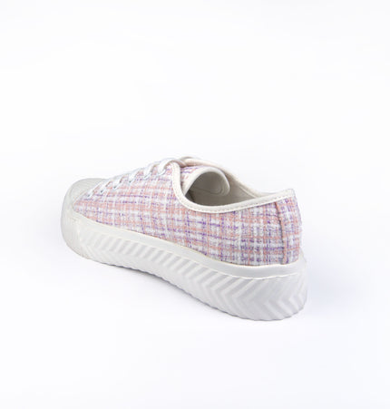 Tenis Gracia Blanco con rosa