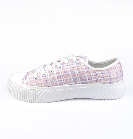 Tenis Gracia Blanco con rosa