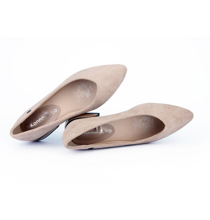 Baletas Naira Taupe
