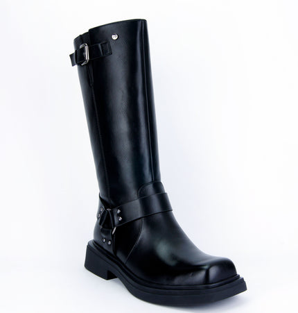 Botas Biker Lia caña alta para mujer