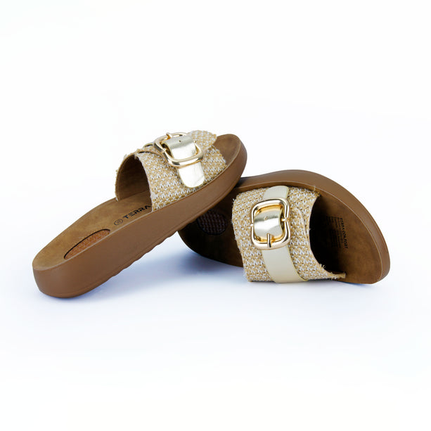 Sandalia Pina Beige