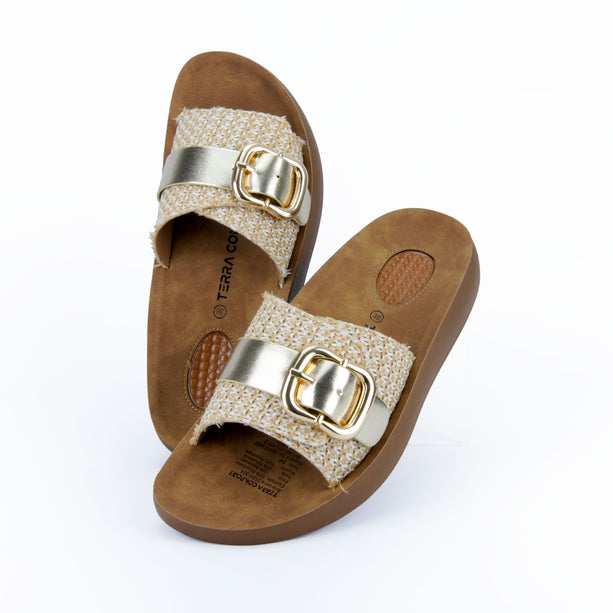 Sandalia Pina Beige