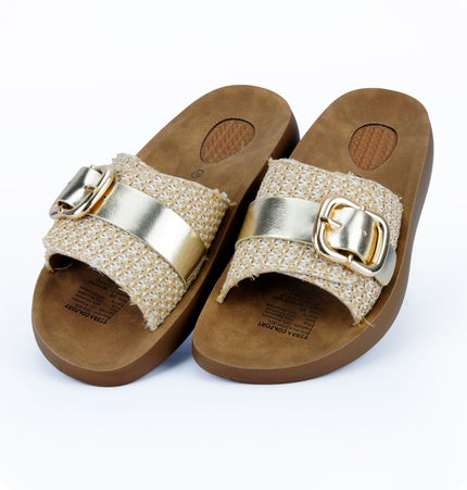 Sandalia Pina Beige