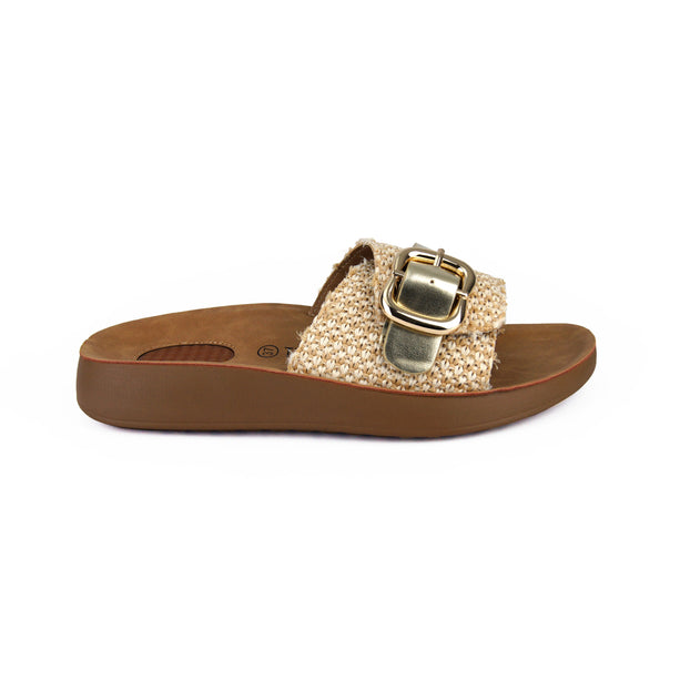 Sandalia Pina Beige