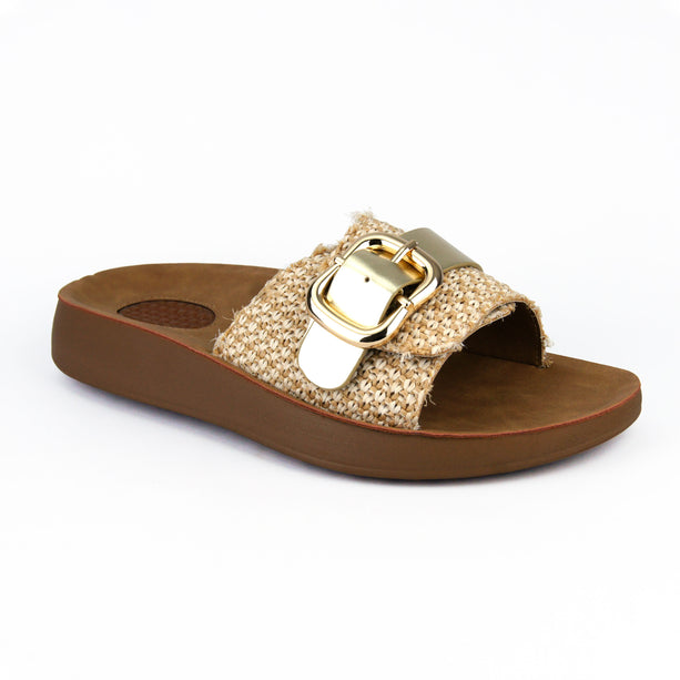 Sandalia Pina Beige
