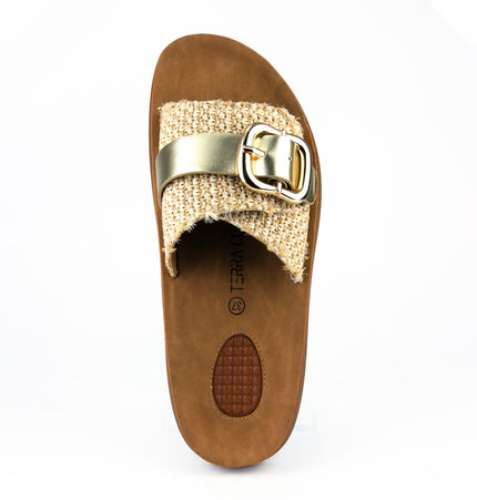 Sandalia Pina Beige
