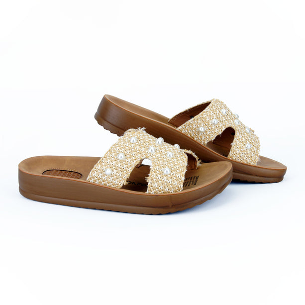 Sandalia Paula Beige
