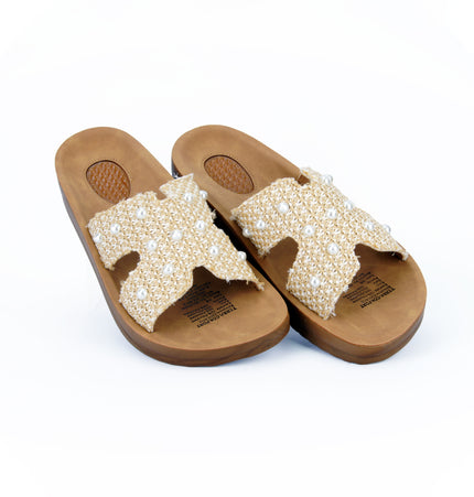 Sandalia Paula Beige