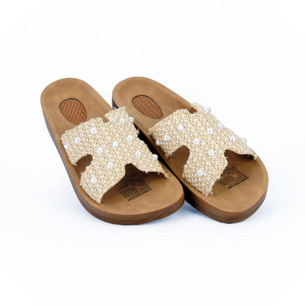 Sandalia Paula Beige
