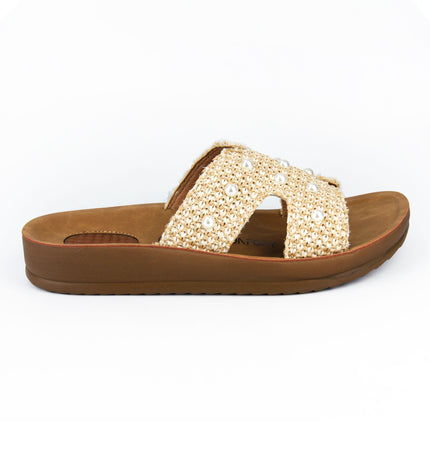 Sandalia Paula Beige