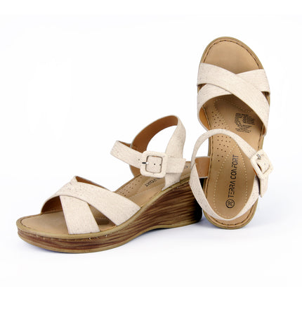 Sandalia Martina Beige