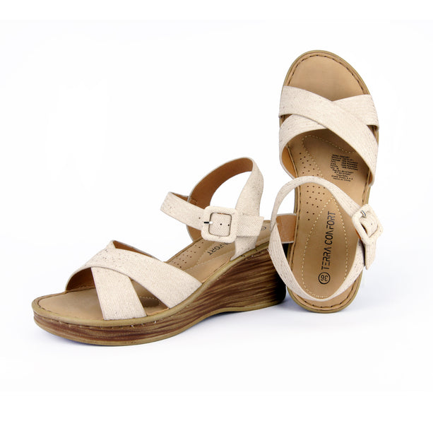 Sandalia Martina Beige