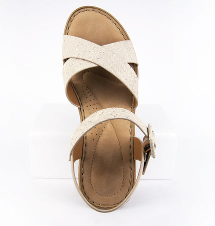 Sandalia Martina Beige