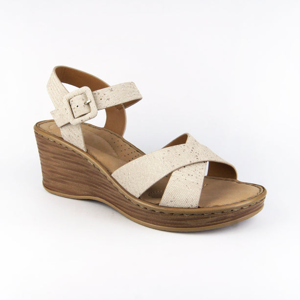 Sandalia Martina Beige