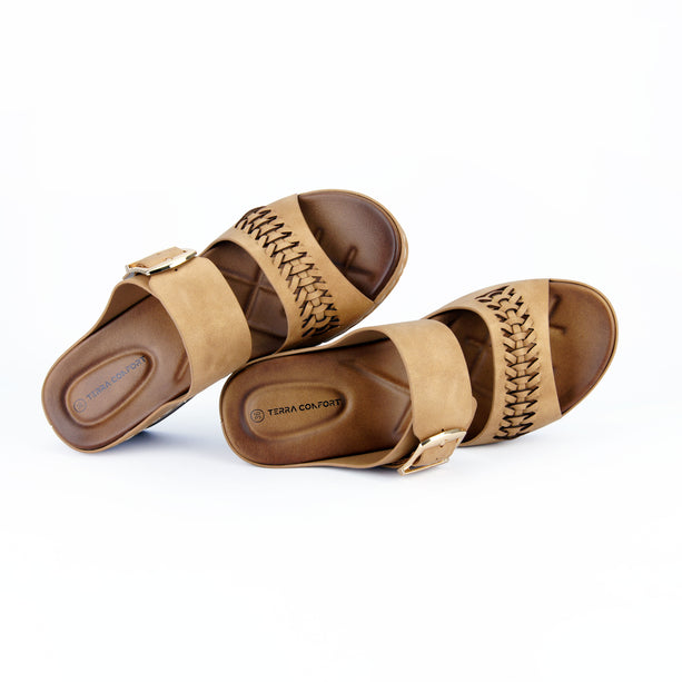 Sandalia Zila Camel