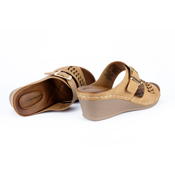 Sandalia Zila Camel