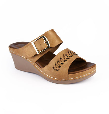 Sandalia Zila Camel