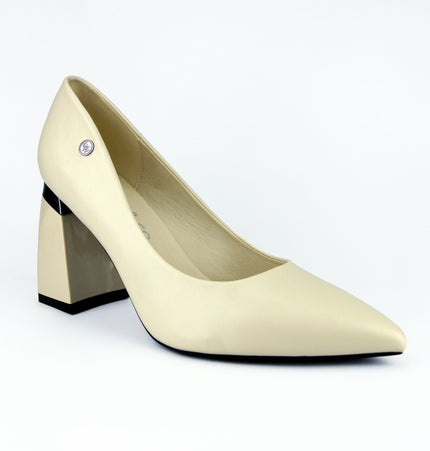 Tacones / Stiletto Ayla Crema