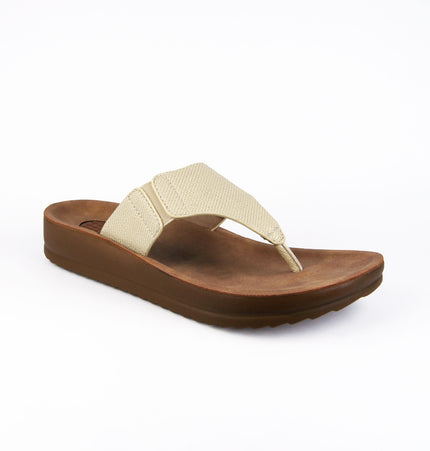 Sandalia Iris Beige