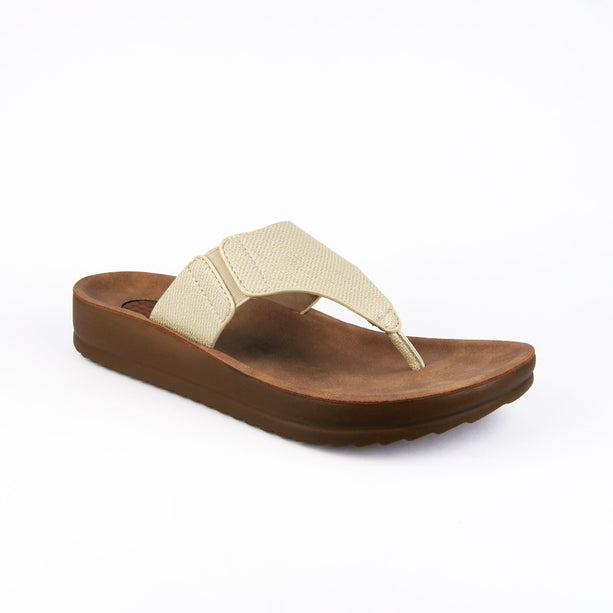 Sandalia Iris Beige
