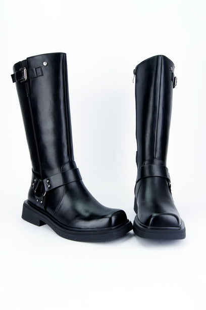 Botas Biker Lia caña alta para mujer