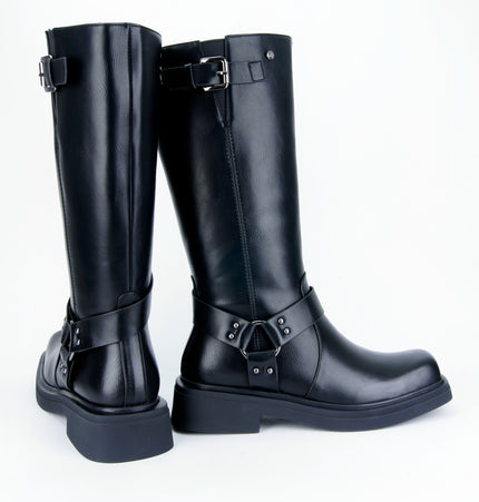 Botas Biker Lia caña alta para mujer