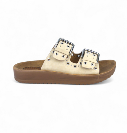 Sandalias Oriana Beige
