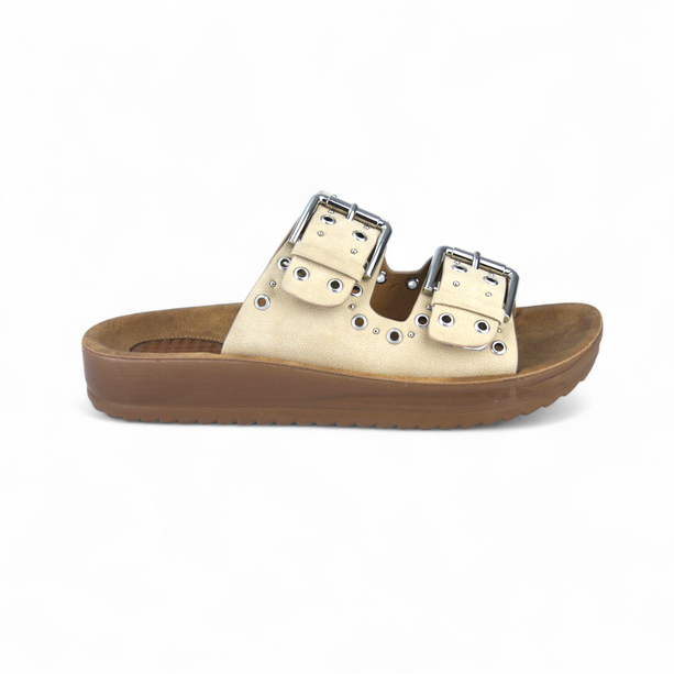 Sandalias Oriana Beige