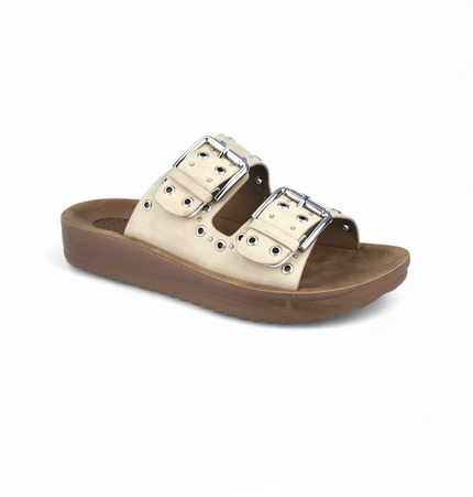 Sandalias Oriana Beige