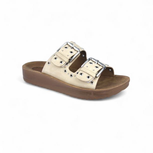 Sandalias Oriana Beige