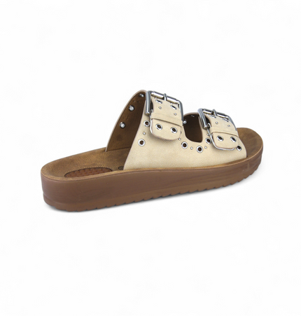 Sandalias Oriana Beige