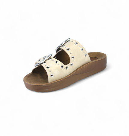 Sandalias Oriana Beige