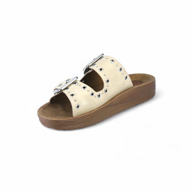 Sandalias Oriana Beige