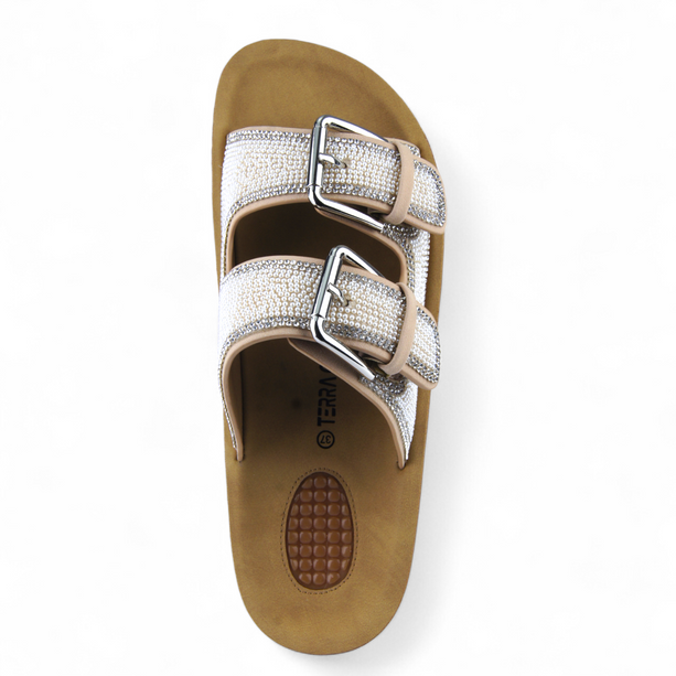 Sandalias Perla Rosa