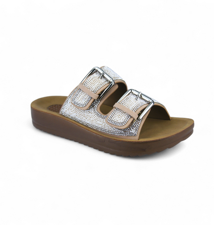 Sandalias Perla Rosa