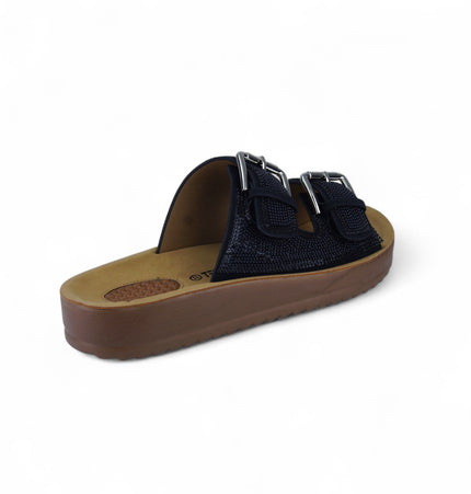 Sandalias Perla Negro