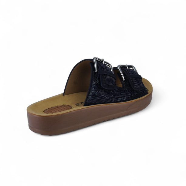 Sandalias Perla Negro