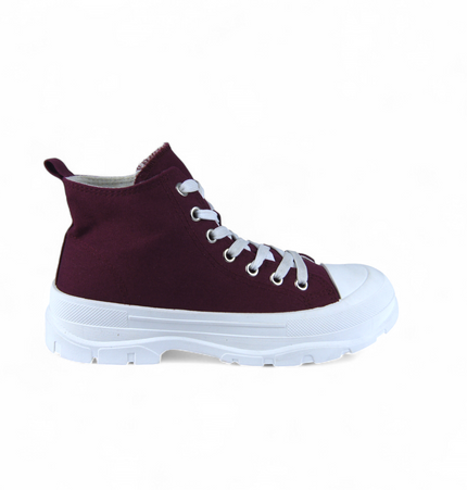 Tenis Nour Vino tipo converse