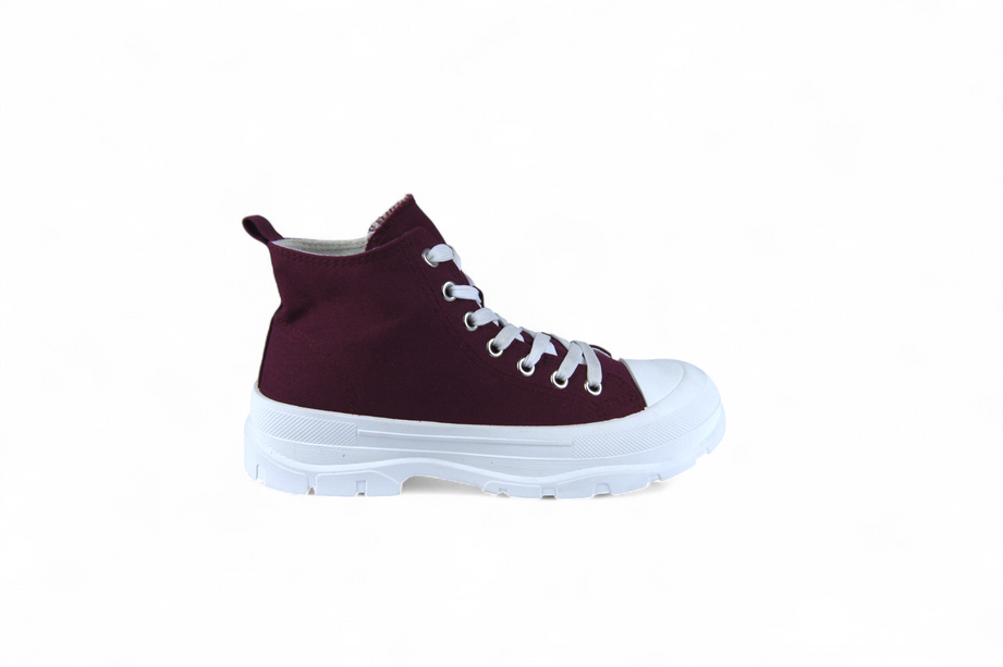 Tenis Nour Vino tipo converse