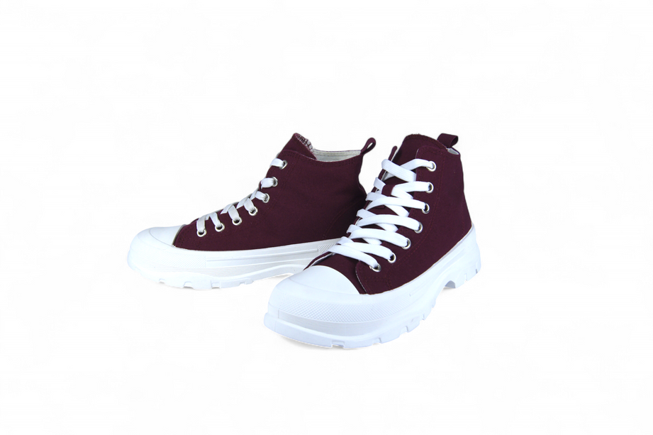 Tenis Nour Vino tipo converse