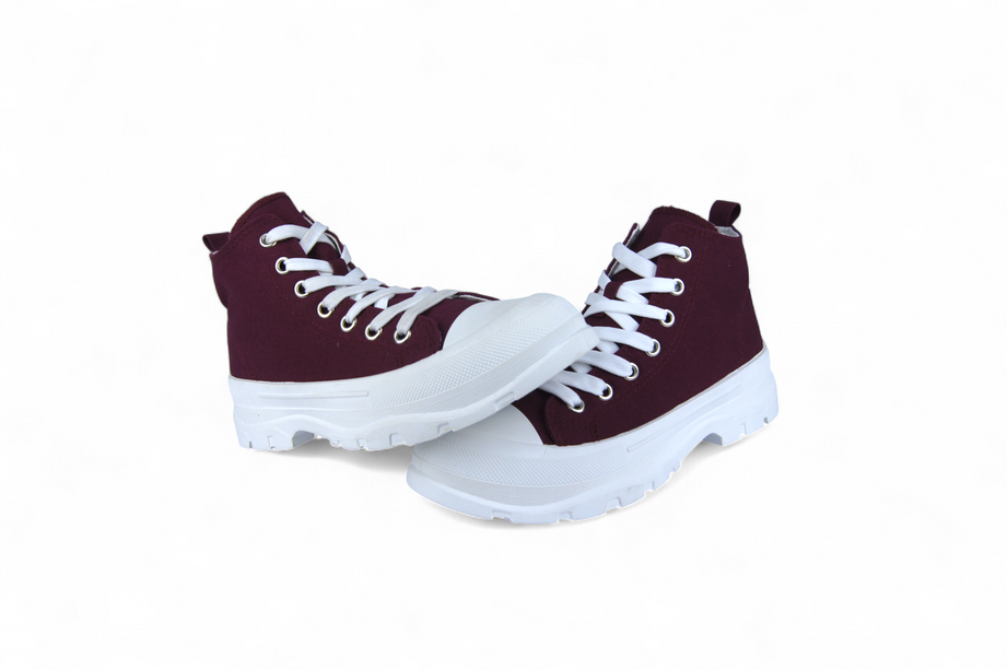Tenis Nour Vino tipo converse