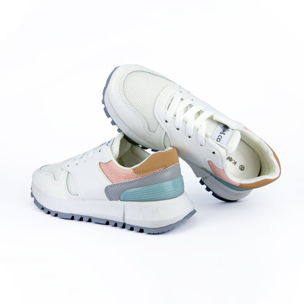 Teni Lola blanco con rosa