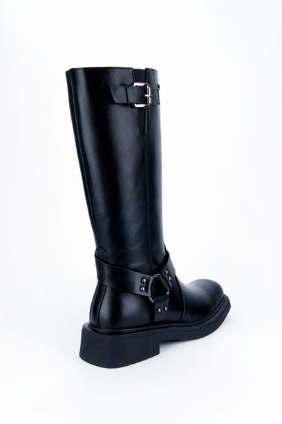 Botas Biker Lia caña alta para mujer