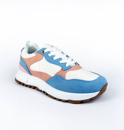 Teni Vilma blanco con azul