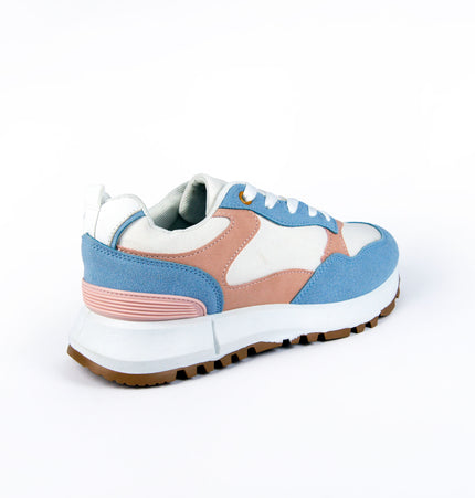 Teni Vilma blanco con azul