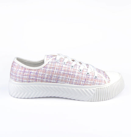 Tenis Gracia Blanco con rosa