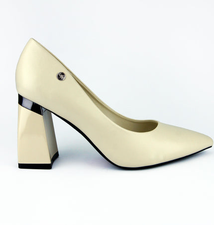 Tacones / Stiletto Ayla Crema